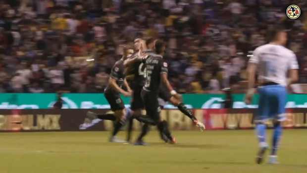 Sebastián Cáceres’s equaliser vs Puebla